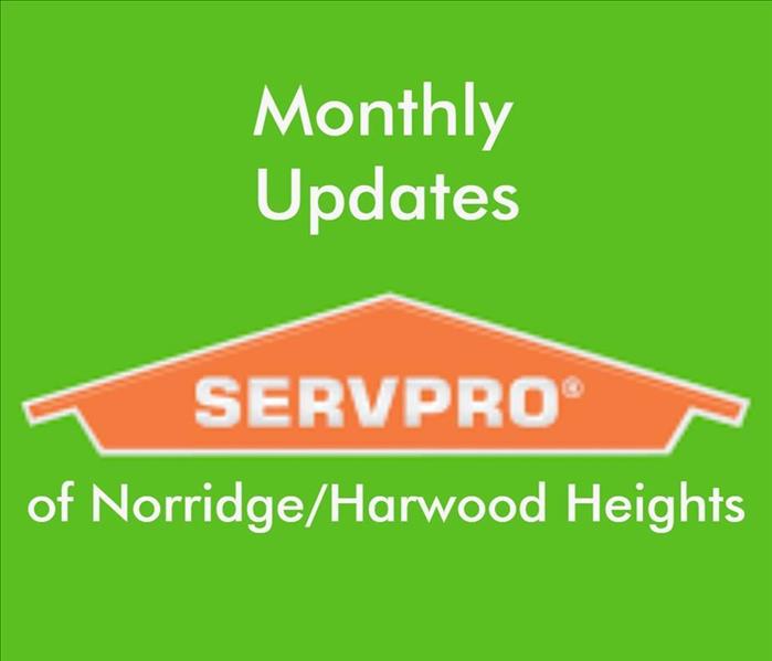 This is the SERVPRO logo with monthly updates. 